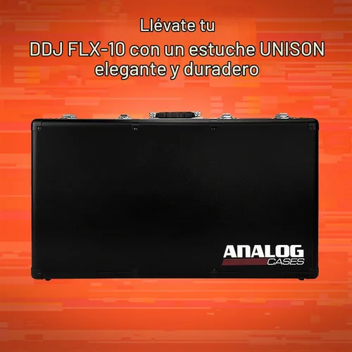 Vista 2 de ANALOG CASES Funda para Pioneer DJ DDJ-FLX10 - Funda rígida UNISON ligera