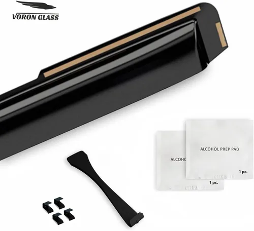 Vista 6 de Voron Glass in-Channel Extra Durable Rain Guards for Ford Expedition 2018-2024, Window Deflectors, Vent Window Visors, 4 Pieces - 220248 Para
