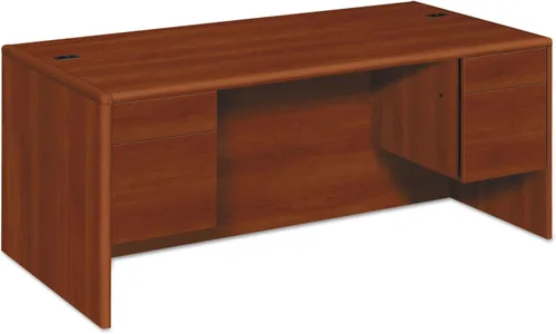 Vista 25 de HON Pedestal Credenza, derecha, 72 x 24 x 29-1/2 pulgadas, caoba