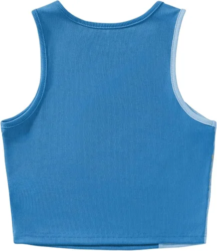 Vista 2 de SweatyRocks Camiseta sin mangas de punto acanalado de verano para mujer