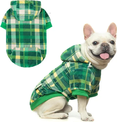 Vista 25 de BEAUTYZOO Sudaderas con capucha para perros, para perros pequeños, medianos y grandes, niñas y niños - Calidad premium, ultra suave, ajuste cómodo