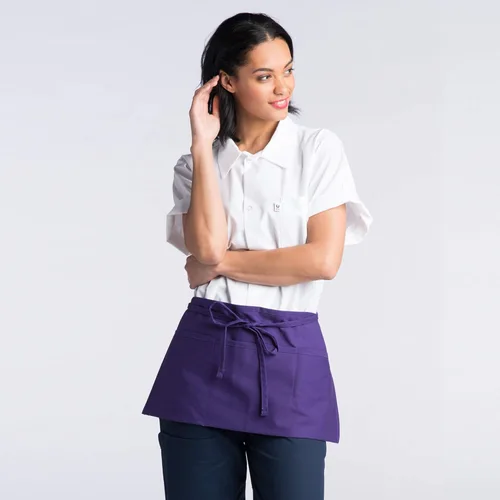Vista 3 de Uncommon Threads Delantal de cintura unisex con bolsillo de 3 secciones