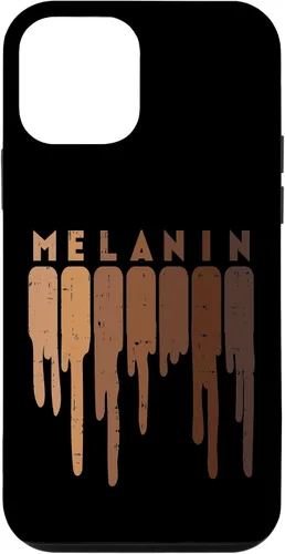 Vista 12 de Carcasa para iPhone 14 Drippin Melanin Shades Black Lives Matter BLM Africa History