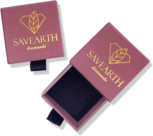 Vista 4 de SAVEARTH DIAMONDS Juego de bisel redondo de moissanita de 0.118 pulgadas (0.118 in) con bisel creado en laboratorio, pulsera tobillera de una sola