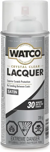 Vista 3 de Watco 333690 Acabado de madera transparente lacado, galón, transparente mate