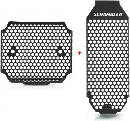 Vista 3 de Protector de radiadores para motocicleta rectificador de aceite, protector de rejilla para Du&Cati Scrambler 2015 2016 2017 2018 2019 2020 2021 2022