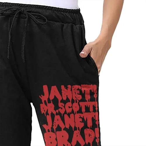 Vista 2 de The Rocky Horror Picture Show - Mameluco para mujer, casual, yoga, entrenamiento, cintura elástica, pantalones deportivos