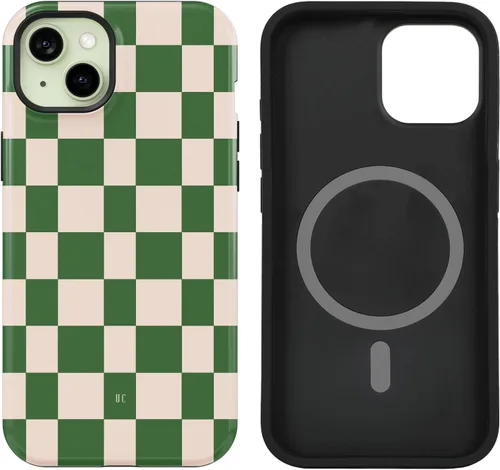 Vista 11 de uCOLOR Funda compatible con iPhone 15, 14 y 13 [probada en caídas de 8 pies] compatible con MagSafe – Fundas protectoras de lujo de la serie Mag