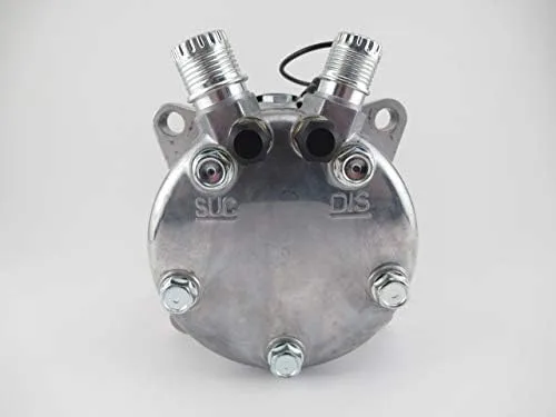 Vista 4 de Compresor de A/C SD510 compatible con DEUTZ/Hesston/Massey Ferguson/Steiger/Versatile/Kenworth/International/Peterbilt/Mack