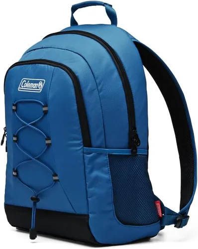 Vista 7 de Coleman Chiller Insulated Backpack Cooler, Leakproof 28-Can Backpack Cooler with 12+ Hour Ice Retention, Made with Recycled Materials, Great for