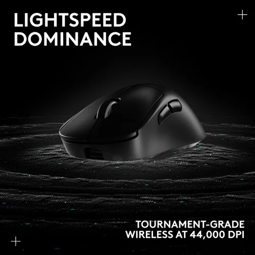 Vista 5 de Logitech G PRO X Superlight 2 DEX Lightspeed - Mouse inalámbrico para juegos, 2.12 onzas, calidad profesional con 5 botones programables, carga