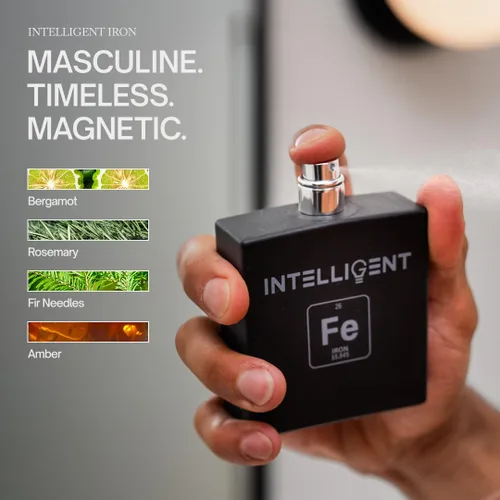 Vista 4 de Iron Extrait de Parfum, Colonia para Hombre, 3.4 fl oz - Acuático, Versátil