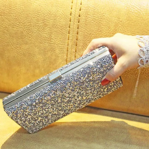 Vista 5 de Bolsos de mano de noche para mujer, bolso de mano de noche para fiesta, boda formal
