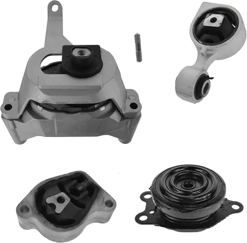 Vista 135 de TRQ Kit de montaje de motor de transmisión de motor de 5 piezas compatible con Ford Five Hundred Montego 6sp Auto AT 2005 - 2007