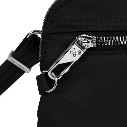 Vista 13 de Travelon Bolso cruzado convertible a medida antirrobo para mujer, Onyx, talla única , Travelon Bolso cruzado convertible a medida antirrobo