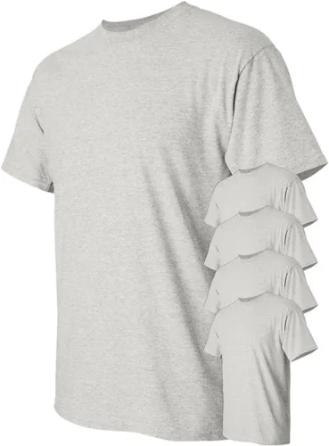 Vista 247 de Gildan Camiseta G500 para hombre Ceniza/baya