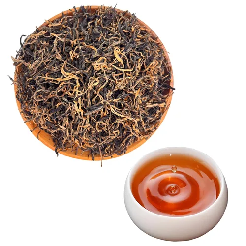 Vista 2 de Yunnan Golden Special - Té negro de hojas sueltas - El mejor té negro chino - Cultivado orgánicamente - Té perfecto de la mañana - 5.29 oz