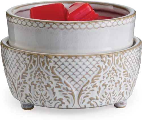 Vista 12 de Candle Warmers ETC Beach Glass - Calentador de fragancia 2 en 1
