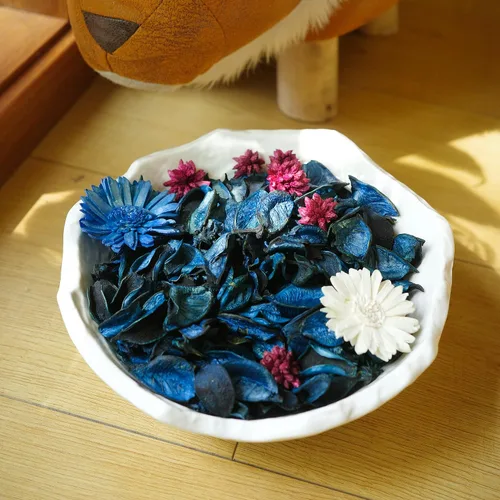 Vista 4 de Bolsas de popurrí de verano, relleno decorativo con aroma a océano, 2 Océano azul