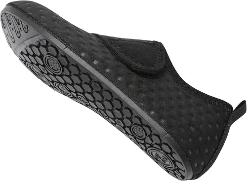 Vista 3 de Scurtain - Zapatos acuáticos para niños, calcetines acuáticos de secado rápido con sensación de pies descalzos para niños, niñas y bebés con suela