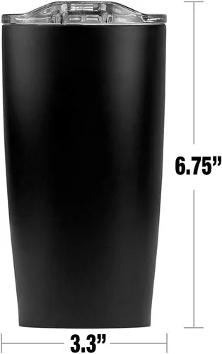 Vista 3 de My Little Pony - Vaso de acero inoxidable con tapa deslizante a prueba de fugas, con aislamiento al vacío y doble pared con tapa deslizante a prueba