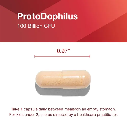 Vista 7 de PROTOCOL FOR LIFE BALANCE ProtoDophilus 100 mil millones, intestino, 30