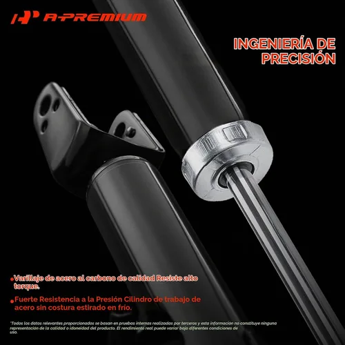 Vista 4 de A-Premium Par de suspensión delantera (2) Conjunto completo de amortiguador y resorte helicoidal Compatible con Lexus IS250 IS350 2006-2013