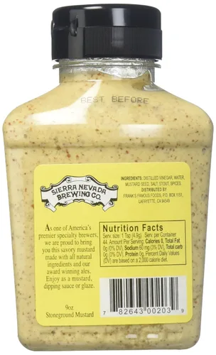 Vista 2 de Sierra Nevada Mustard Stout, 9 oz