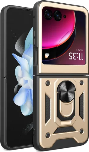 Vista 139 de Compatible con Tecno Pova Neo 2 Bracket Shell, con cubierta deslizante para lente de cámara compatible con Tecno Pova Neo 2 LG6n Case Negro