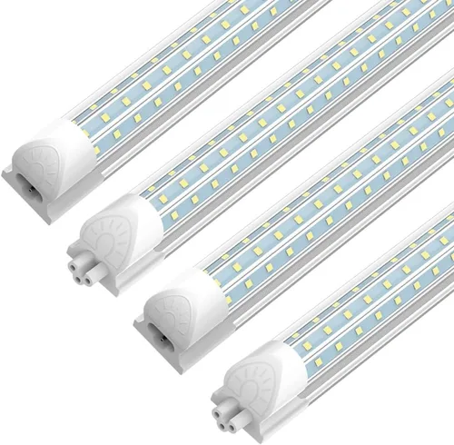 Vista 15 de SHOPLED Luz LED para tienda de 4 pies, 50 W 5000 K luz blanca diurna 8 pies 6000 K