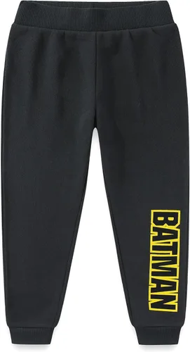 Vista 4 de Warner Bros. Batman - Conjunto de sudadera con capucha y pantalón con cremallera para niños pequeños y niños pequeños