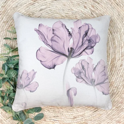 Vista 9 de Funda de almohada minimalista moderna con textura con estampado floral creativo, funda de cojín cuadrada impresa digital para sofá de sala de estar