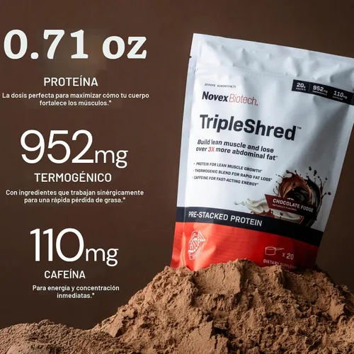 Vista 5 de TripleShred Fat Burning Protein Músculo magro Metabolismo Energía