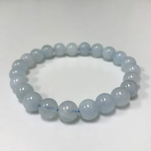 Vista 407 de Gem Avenue Handmade Round Bead Stretch Bracelet Unisex Natural Stone Beaded Jewelry for Men & Women, Elastic Wristband for Daily Wear