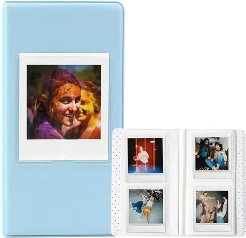 Vista 11 de Álbum de 64 bolsillos para cámara instantánea Fujifilm Instax Square, color negro Square Photo Album for Fujifilm Instax SQ40/1/6/10/20/SP-3