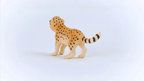 Vista 3 de Schleich Wild Life - Juguetes de safari de animales salvajes para niños y niñas, figura de juguete de cachorro de guepardo, a partir de 3 años
