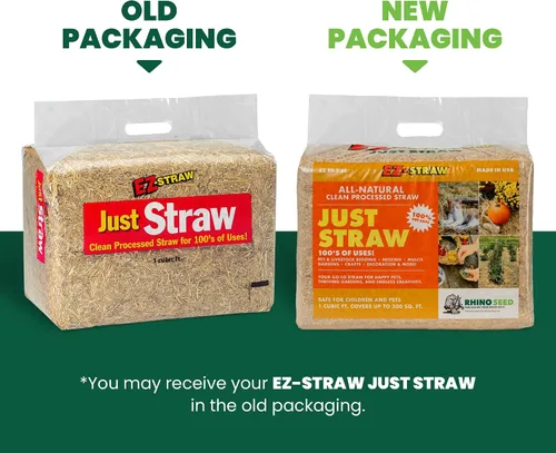 Vista 2 de EZ-Straw® Just Straw Clean - Paja procesada multiusos - Paca pequeña (1 pie cúbico)
