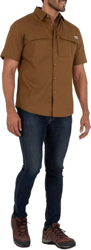 Vista 7 de Wells Lamont Industrial Mens Short Sleeve Ventilated Back Performance Work Shirt