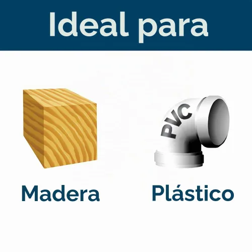 Vista 3 de Bosch SP515 Juego de brocas avellanadoras con vástago hexagonal de 5 piezas