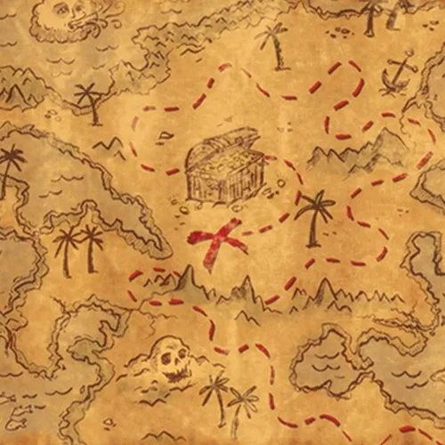 Vista 3 de Beistle Mapa del tesoro pirata de plástico 3 piezas accesorios de fiesta favores de juego decoraciones de cumpleaños