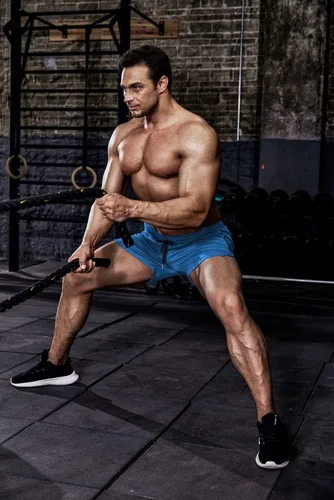 Vista 3 de COOFANDY Paquete de 2 pantalones cortos de entrenamiento para hombre, de secado rápido, pantalones cortos deportivos ligeros de 5 pulgadas