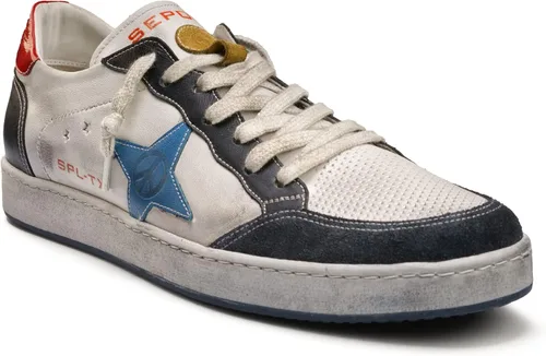 Vista 5 de Estrella - Tenis desgastados, color blanco