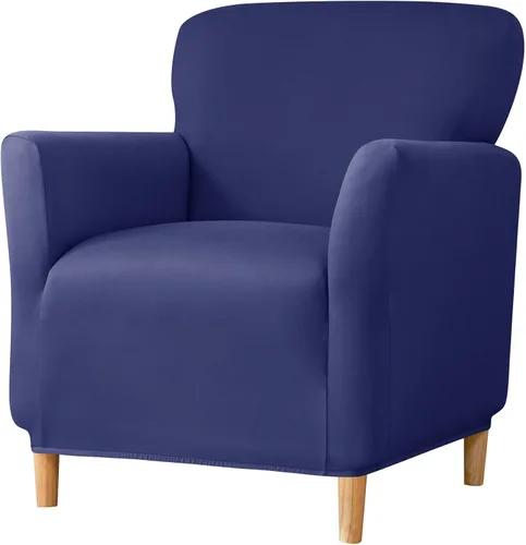 Vista 41 de Fundas estampadas para sillón de banquete fundas suaves para sillón de 1 pieza, fundas elásticas para silla de sala de estar, funda antideslizante