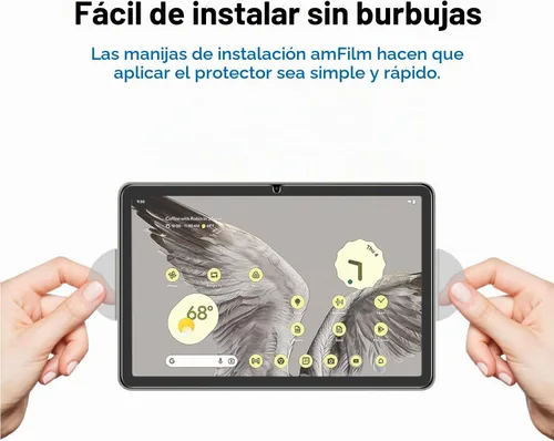 Vista 3 de amFilm Paquete de 2 protectores de pantalla para tableta Google Pixel de 11