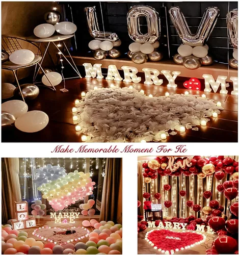 Vista 5 de Pyrrhiax 1000 pétalos de rosa artificiales, pétalos de rosa falsos para noches románticas, bodas, propuestas de decoración de flores de aniversario