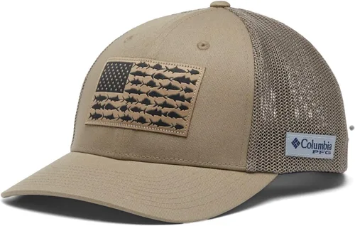 Vista 39 de Columbia Gorra de Béisbol de Malla con Logotipo PFG Unisex para Adultos