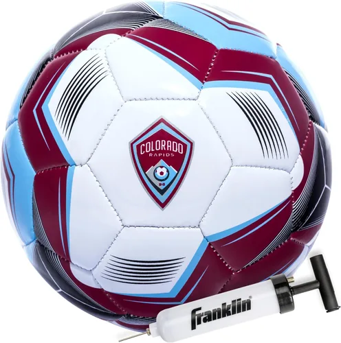 Vista 11 de Franklin Sports Pelotas de fútbol oficiales del equipo MLS - Balones de fútbol oficiales tamaño 5 - Balón de fútbol de tamaño y peso reglamentario