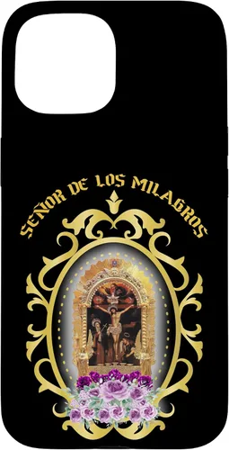 Vista 6 de El Señor de Los Milagros, Lima Peru, Cristo venerada en Perú - Carcasa para iPhone 17