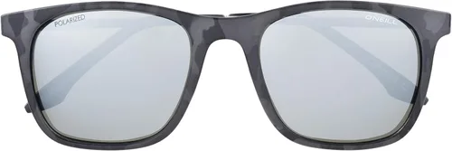 Vista 2 de O'NEILL Bells 2.0 - Gafas de sol polarizadas cuadradas para mujer, 2.087 in, Tort negro mate