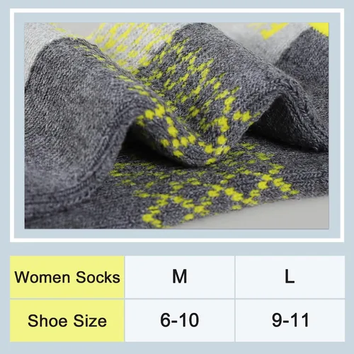 Vista 2 de Eallco - Calcetines tobilleros para mujer 6pares de calcetines deportivos con suela acolchada con lengüeta
